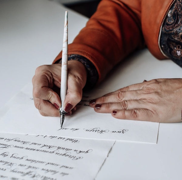 Spitzfederkalligrafie Copperplate/Englische Schreibschrift / Teil 1