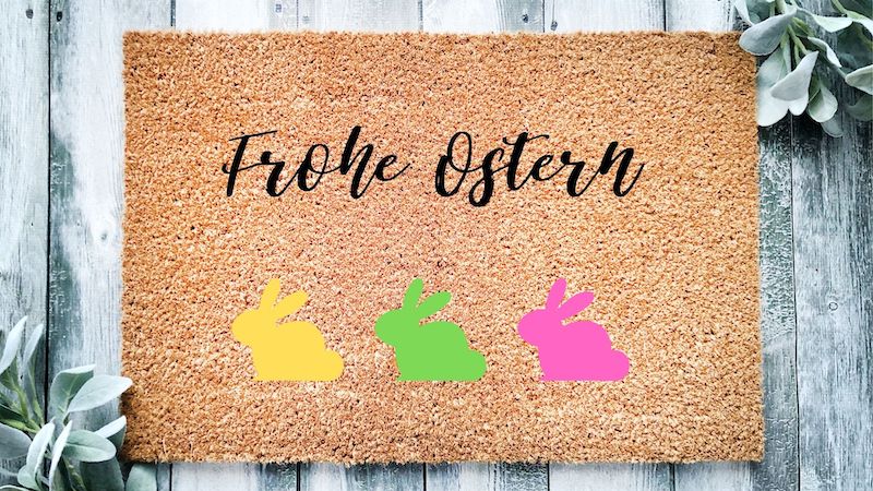 "Frohe Ostern"